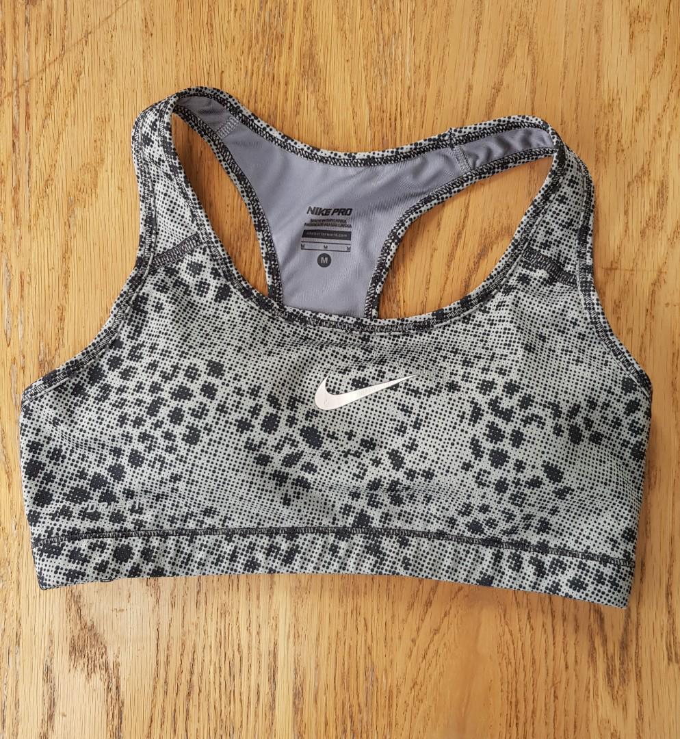 nike swoosh bra size chart
