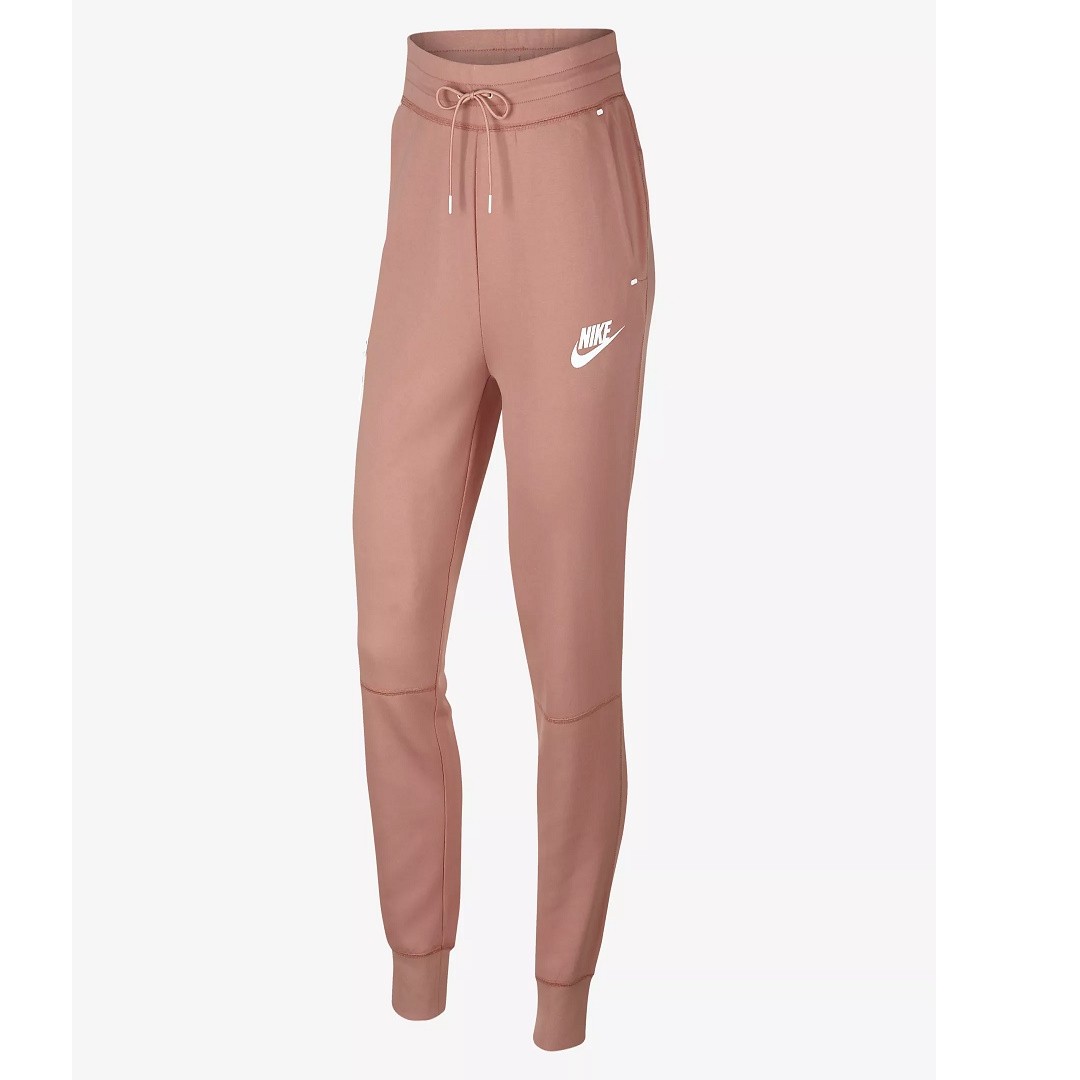 pink nike tech pants