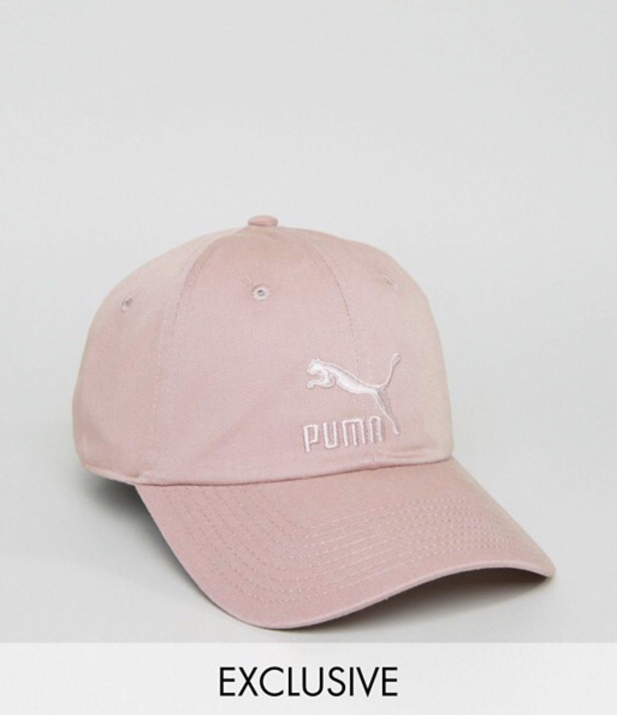 Pink Puma Baseball Cap, Women's Fashion 