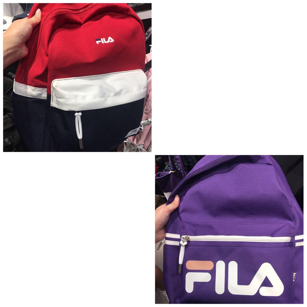 fila backpack womens purple