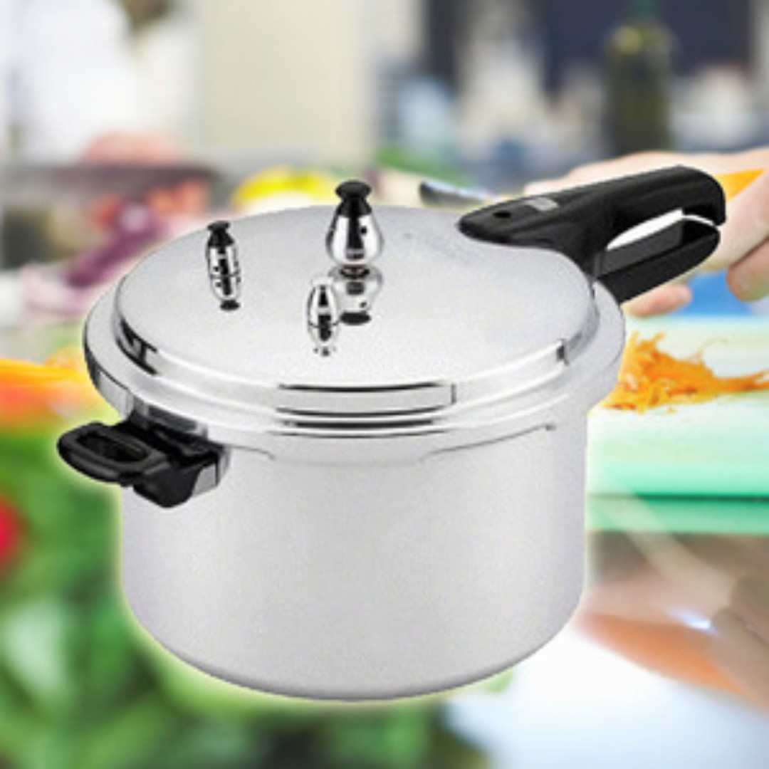 Presto Terbaik 8 Litre Pressure Cooker Tersedia Juga Ukuran 10 Dan 12 Liter Kitchen Appliances Di Carousell