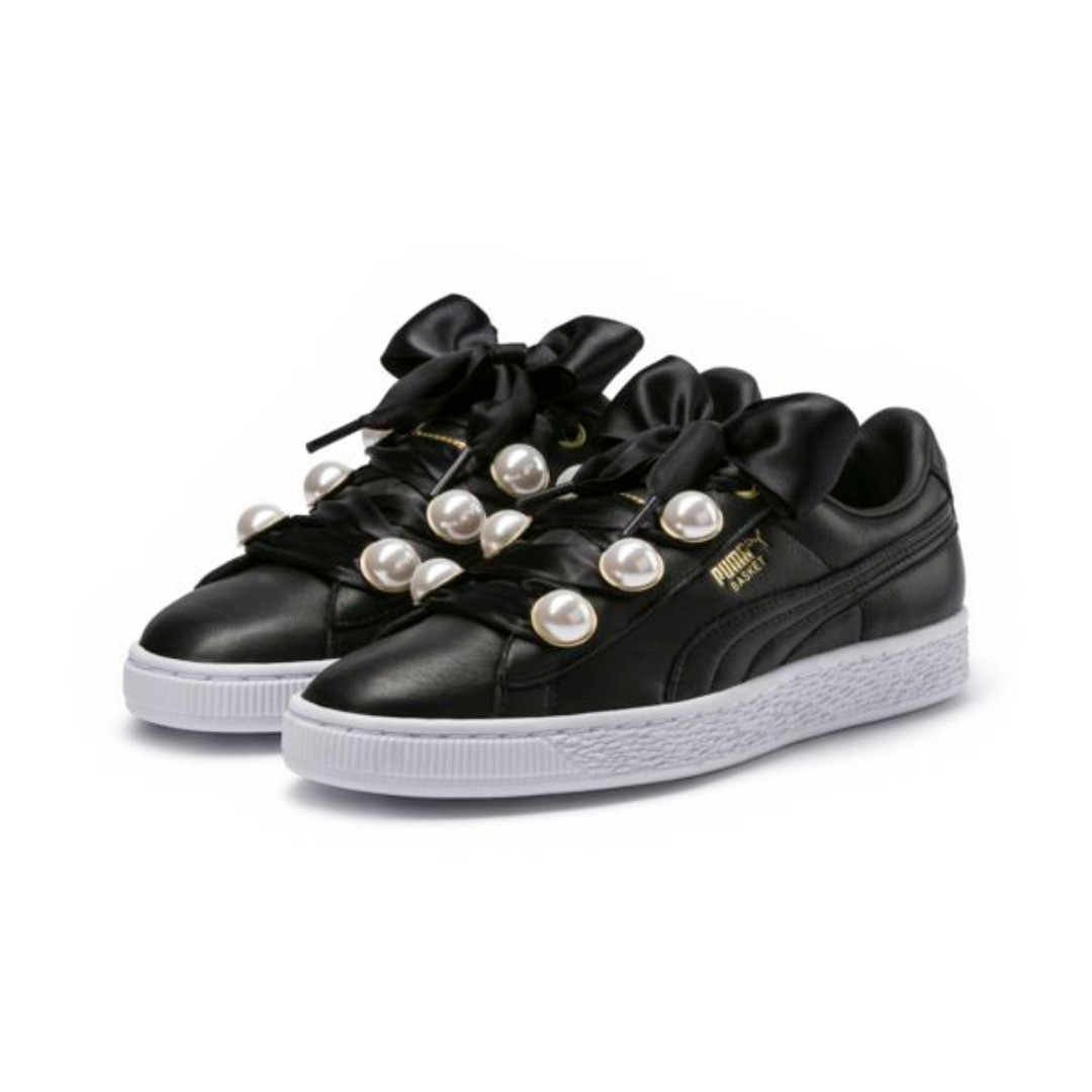 black bling sneakers
