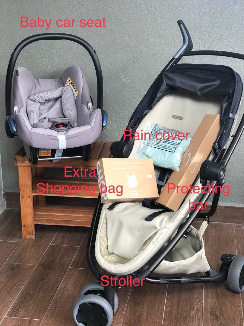 Quinny zapp flex top black on sand