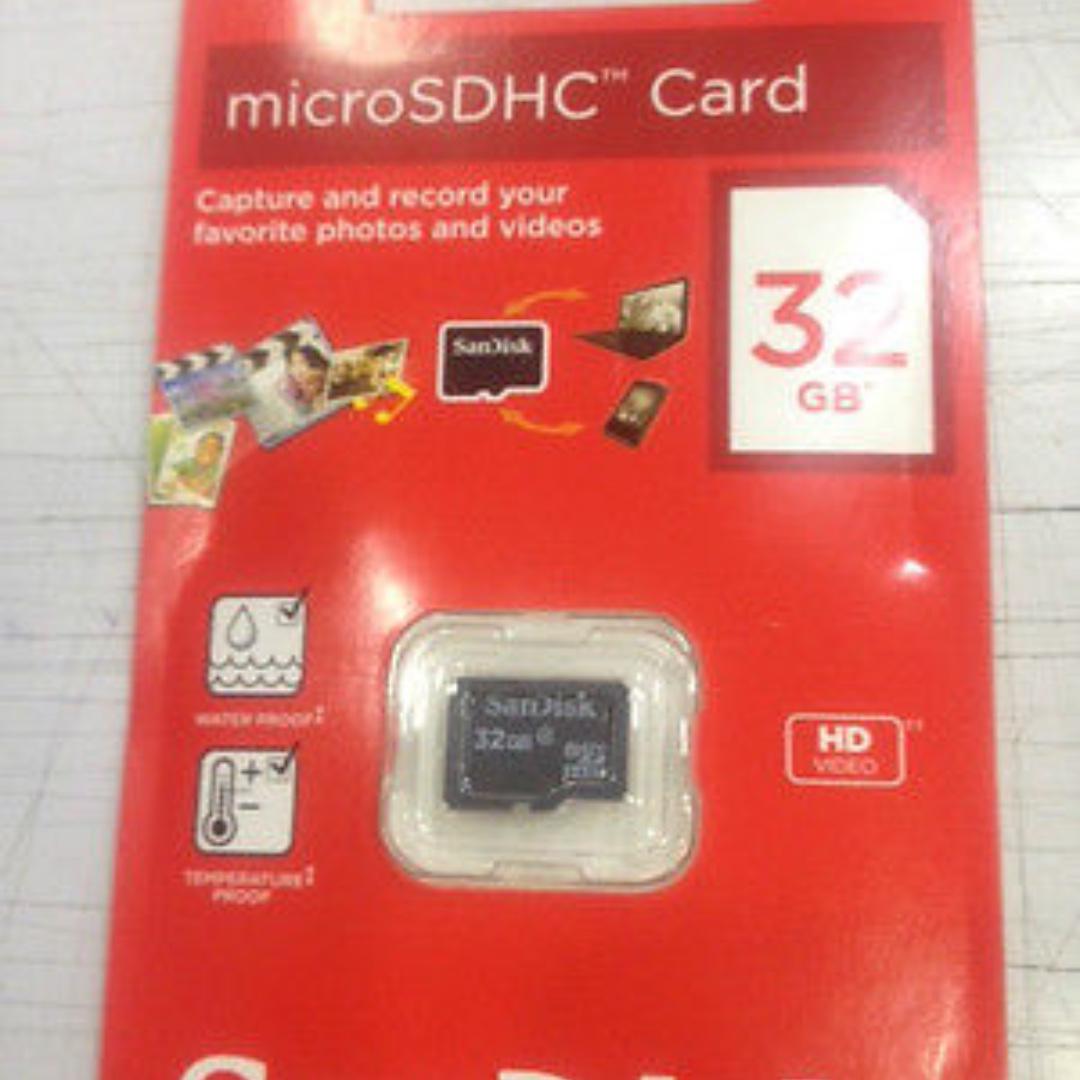 SANDISK 32GB MICRO SD CARD MICRO SDHC BRAND NEW SEALED AUTHENTIC (Category: Hard Disks & Thumbdrives) located in Manila. Submitted by boohbear2013 (Listing ID 179470775, Image 1). Description: AUTHENTIC SANDISK MICRO SDHC CARD 32GB BNEW SEALED Payment thru bank deposit- BDO, BPI, Unionbank Also accept other payment- Mhuillier, Cebuana, LBC Pera Padala Shipping via Metrowide courier or Xend Express Additional p40 for Metro Manila only- delivery 1-