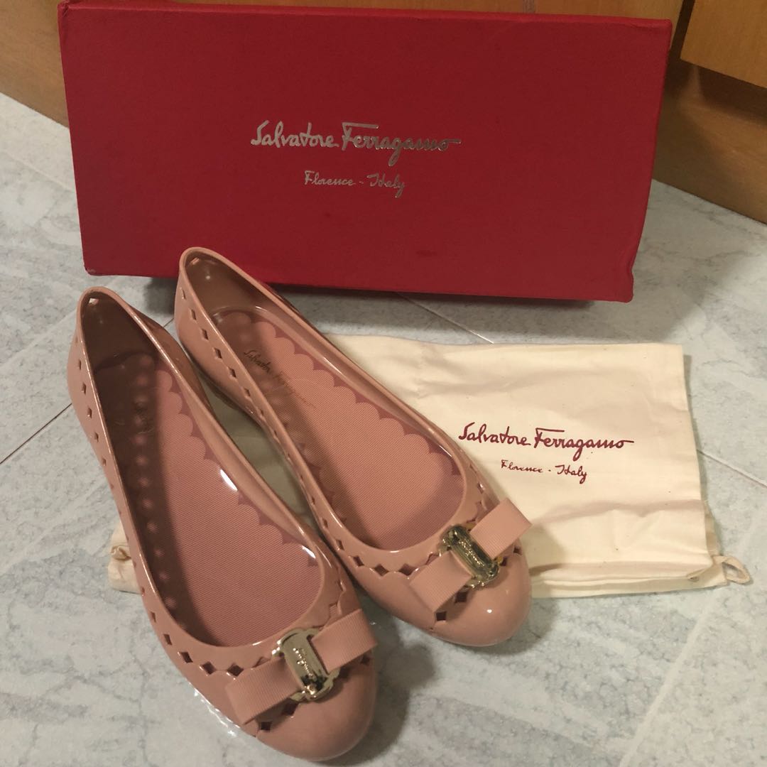 ferragamo jelly shoes price