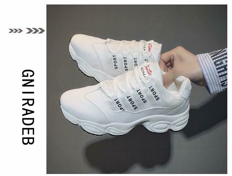 Korean white sales rubber shoes