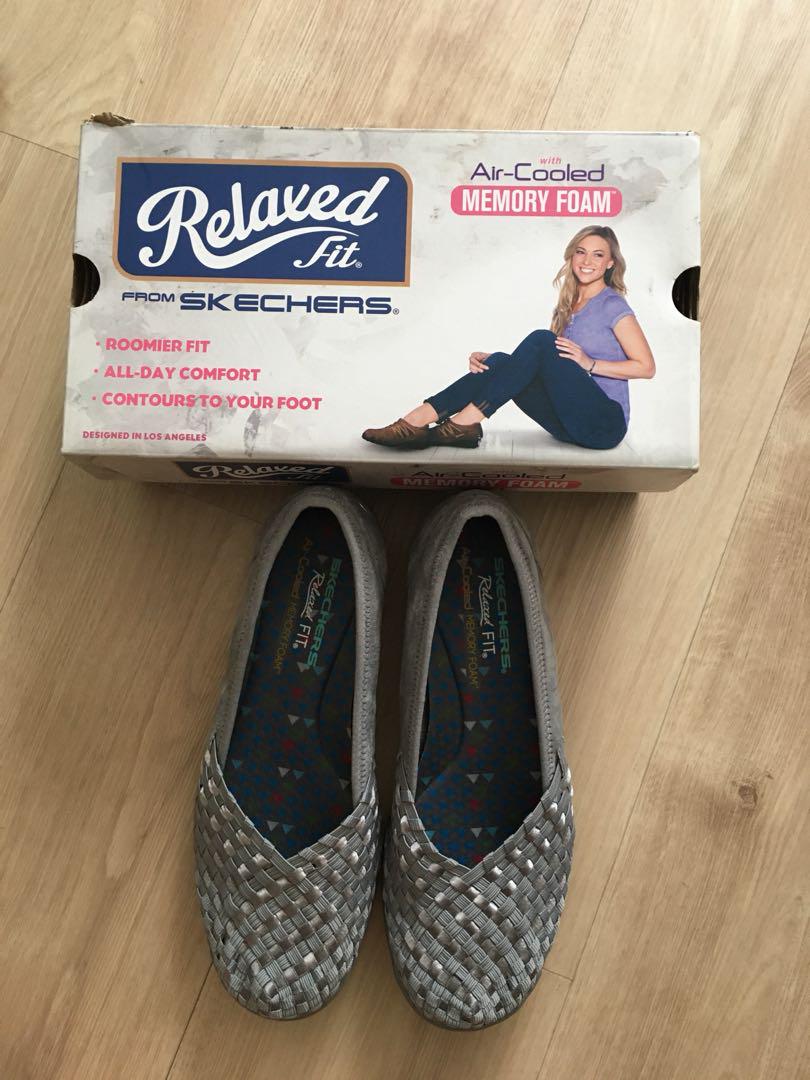 Skechers Relaxed Fit Air Cooled Memory Foam Eur37 5 Women S Fashion Shoes Flats Sandals On Carousell
