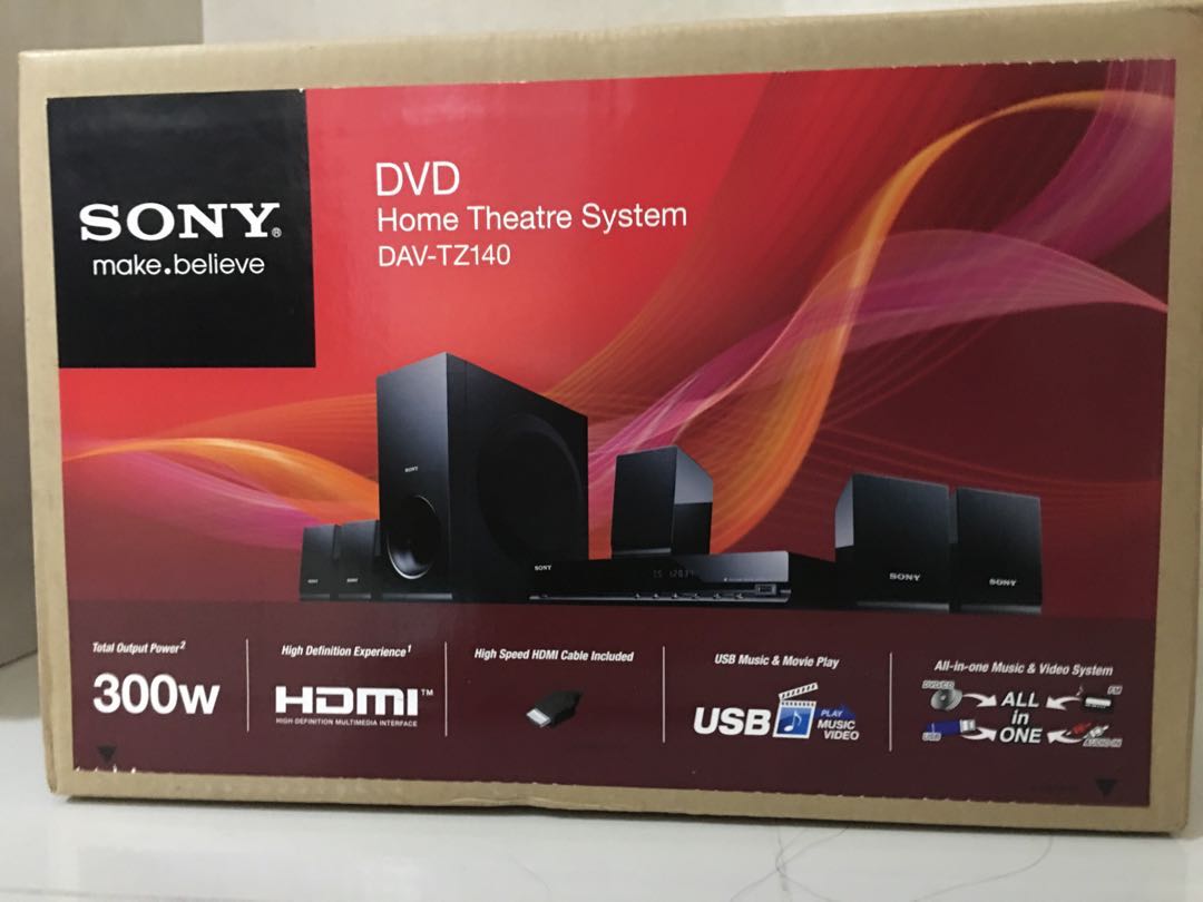 Sony Home Theatre System DAVTZ140, Audio, Soundbars, Speakers