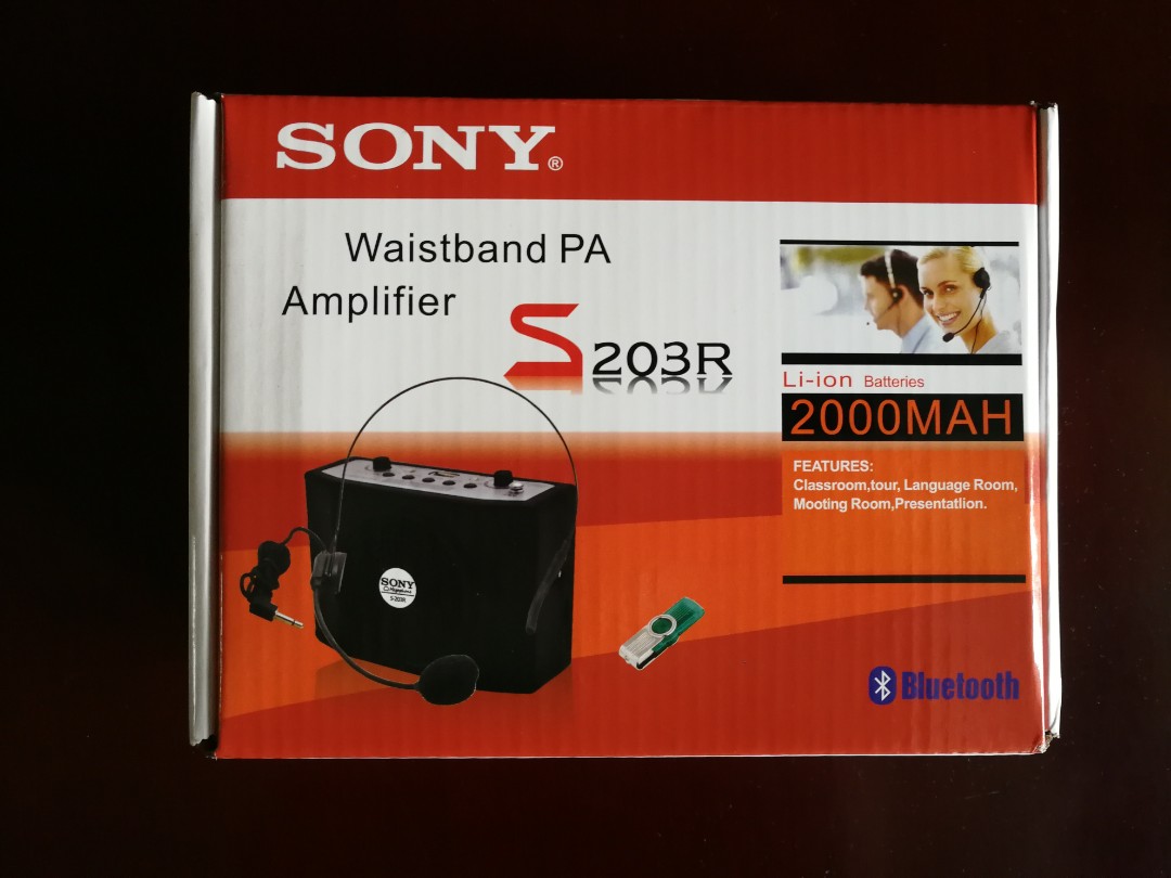 waistband pa amplifier