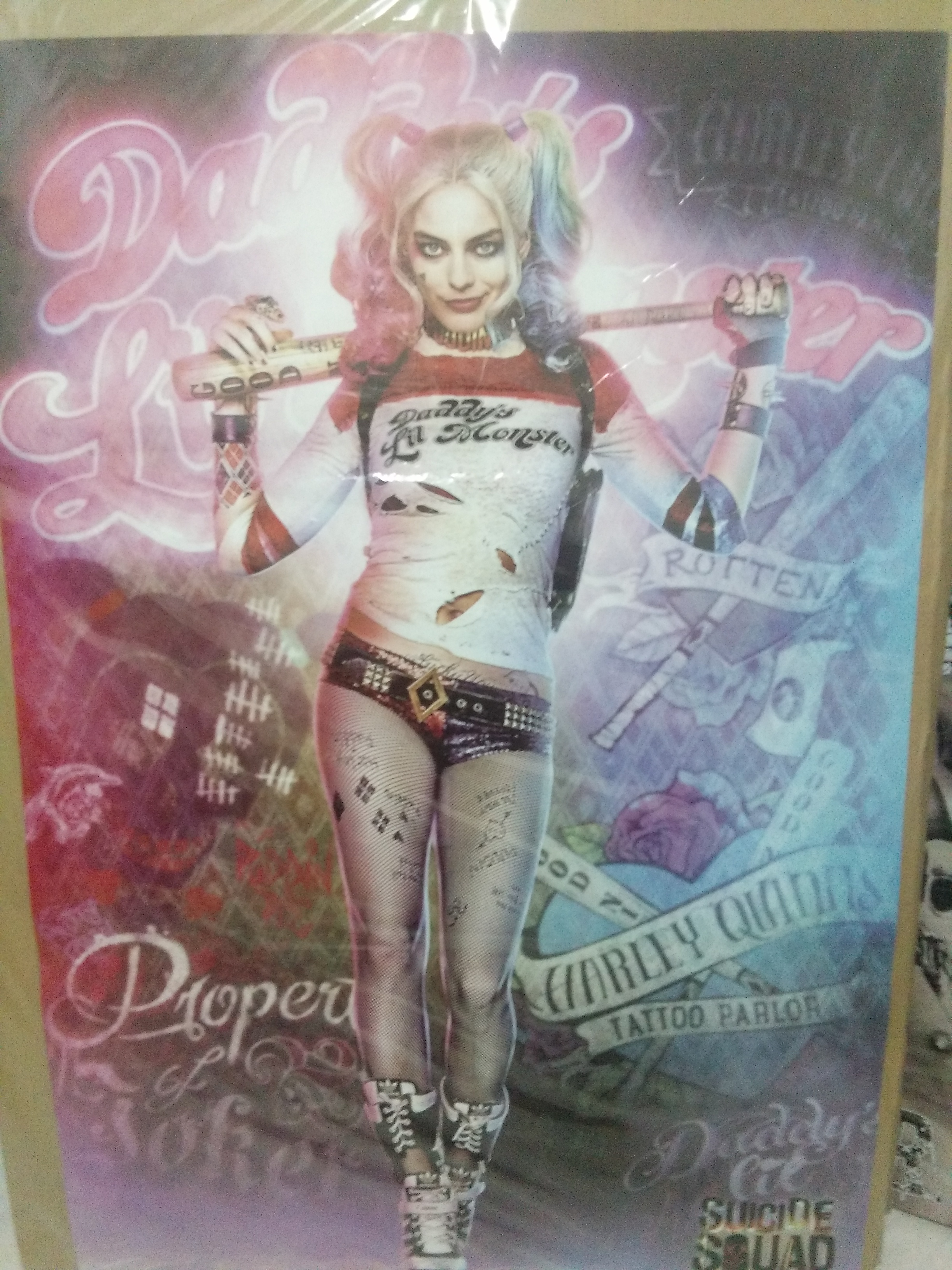 Suicide Squad Harley Quinn Poster Rumah Perabot Home Dcor Di