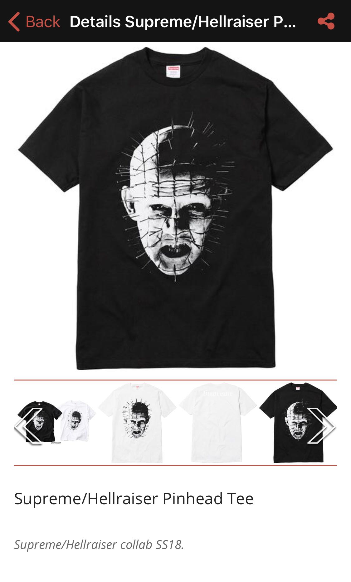 Supreme pinhead sale