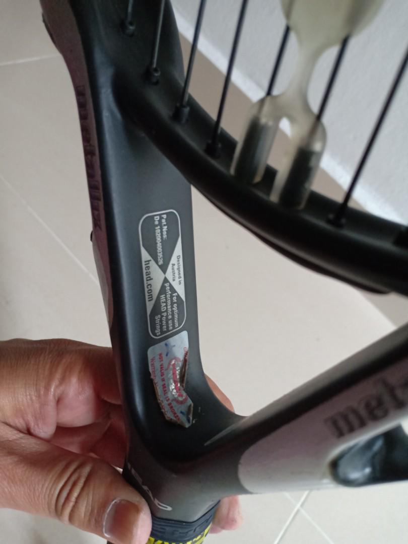 Tennis Racquet HEAD METALLIX 10, Sports Equipment, Sports & Games