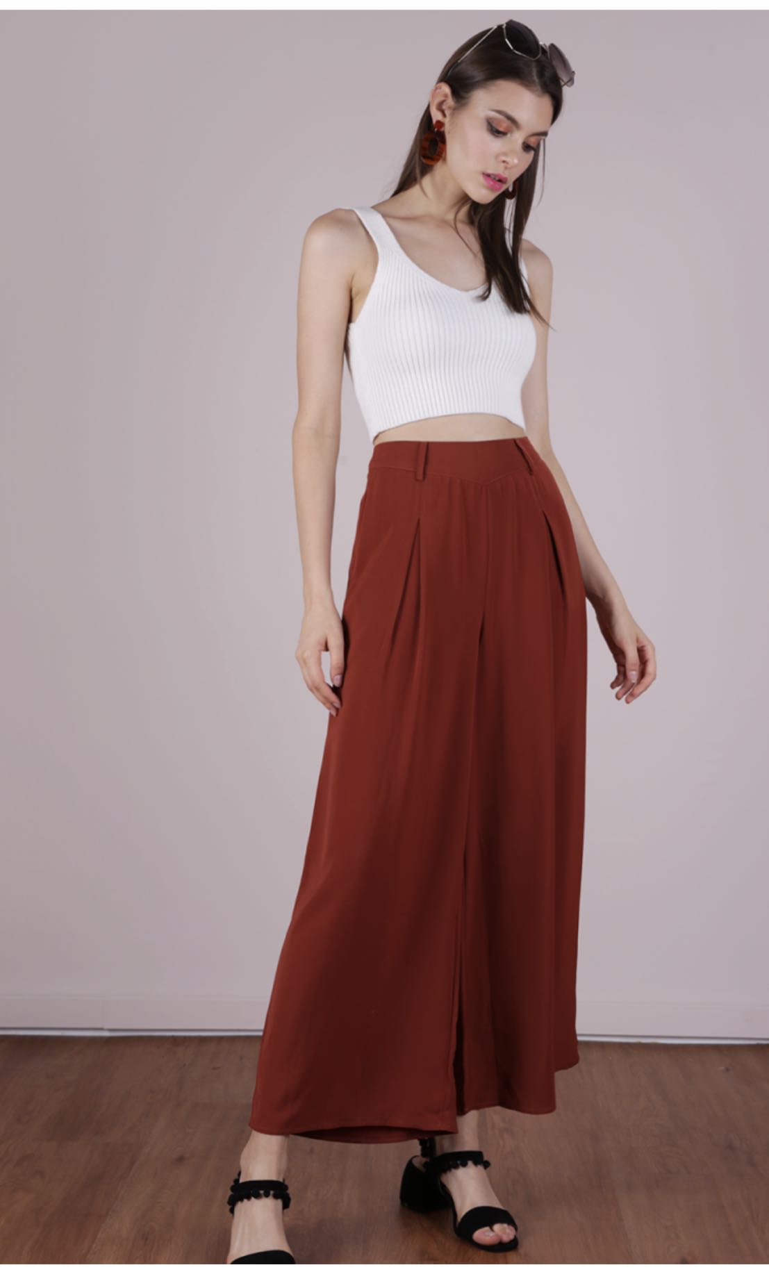 TTR Bondi Flowy Pants Rust Women s Fashion Bottoms Other