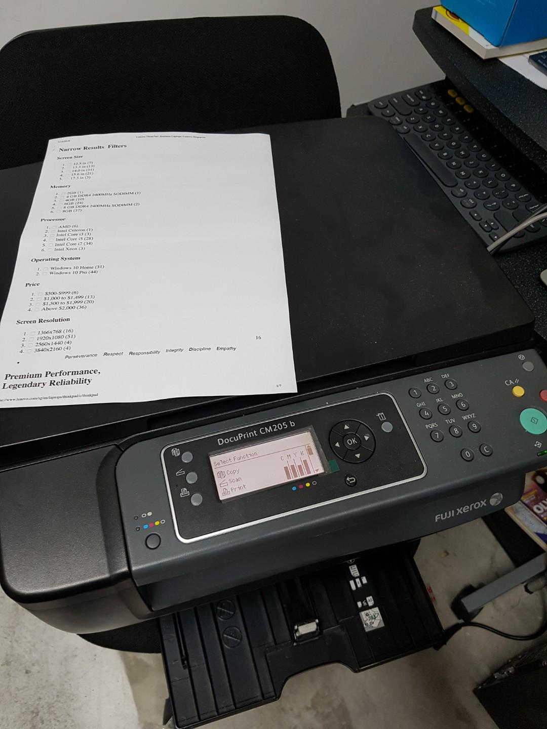 docuprint cm205b