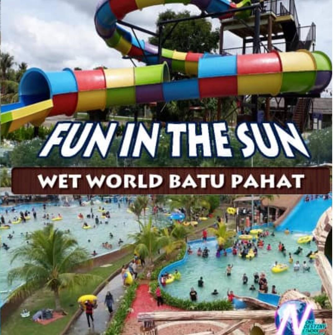 Wetworld Batu Pahat Booklet Voucher Tickets Vouchers Attractions Tickets On Carousell