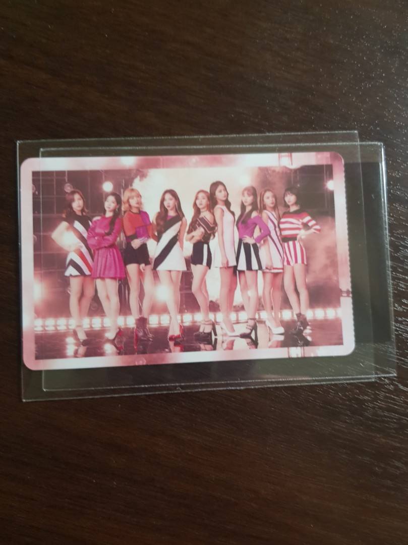 Wts Twice Wake Me Up Group Photocard And Poster Entertainment K Wave On Carousell