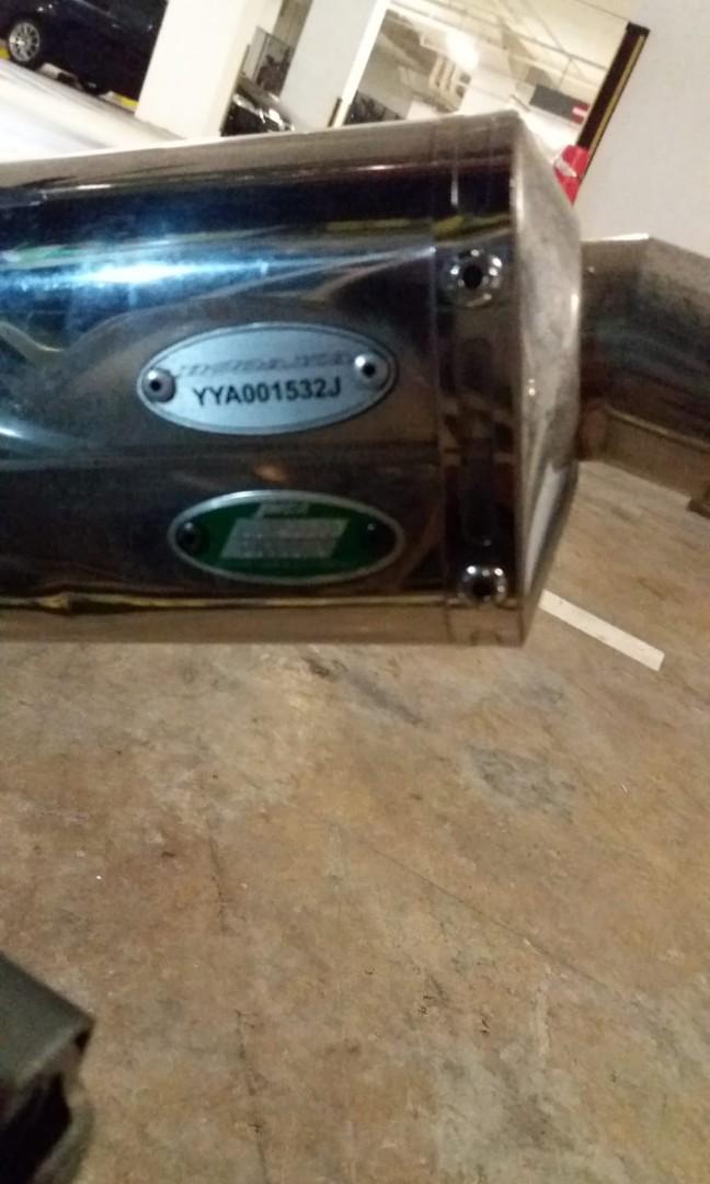 Yoshimura full exhaust system LC135, Motorcycles, Motorcycle