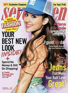 Seventeen magazine Ariana Grande