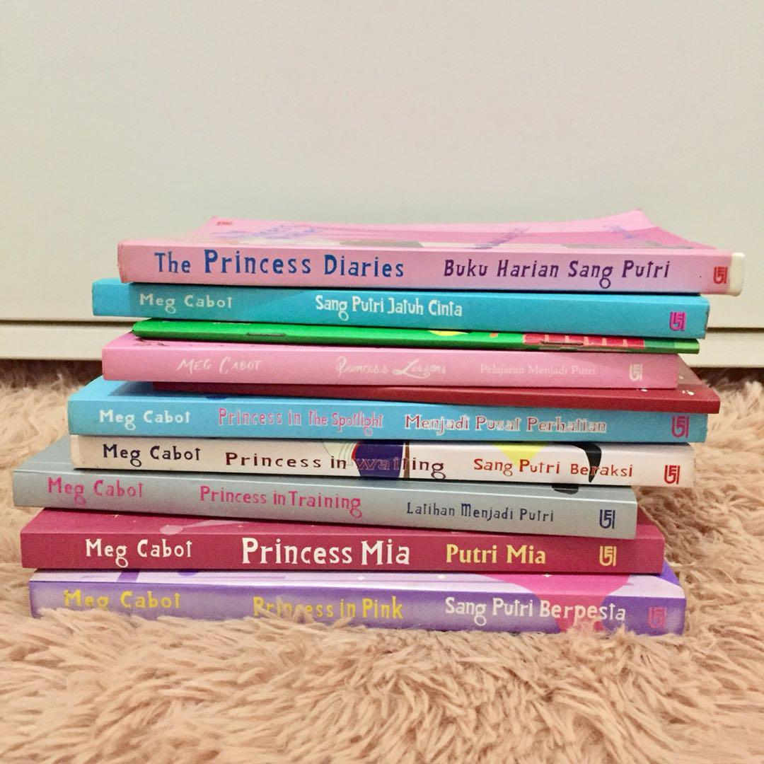 10pcs The Princess Diaries Book Series By Meg Cabot Books - 