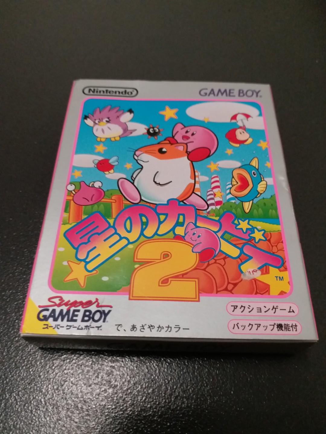 蝕本最後清貨絕版二手初日正版 任天堂nintendo Game Boy Gameboy Color Gbc 紅白機名作星之卡比2 Kirby 收藏品 遊戲機 遊戲機遊戲 Carousell