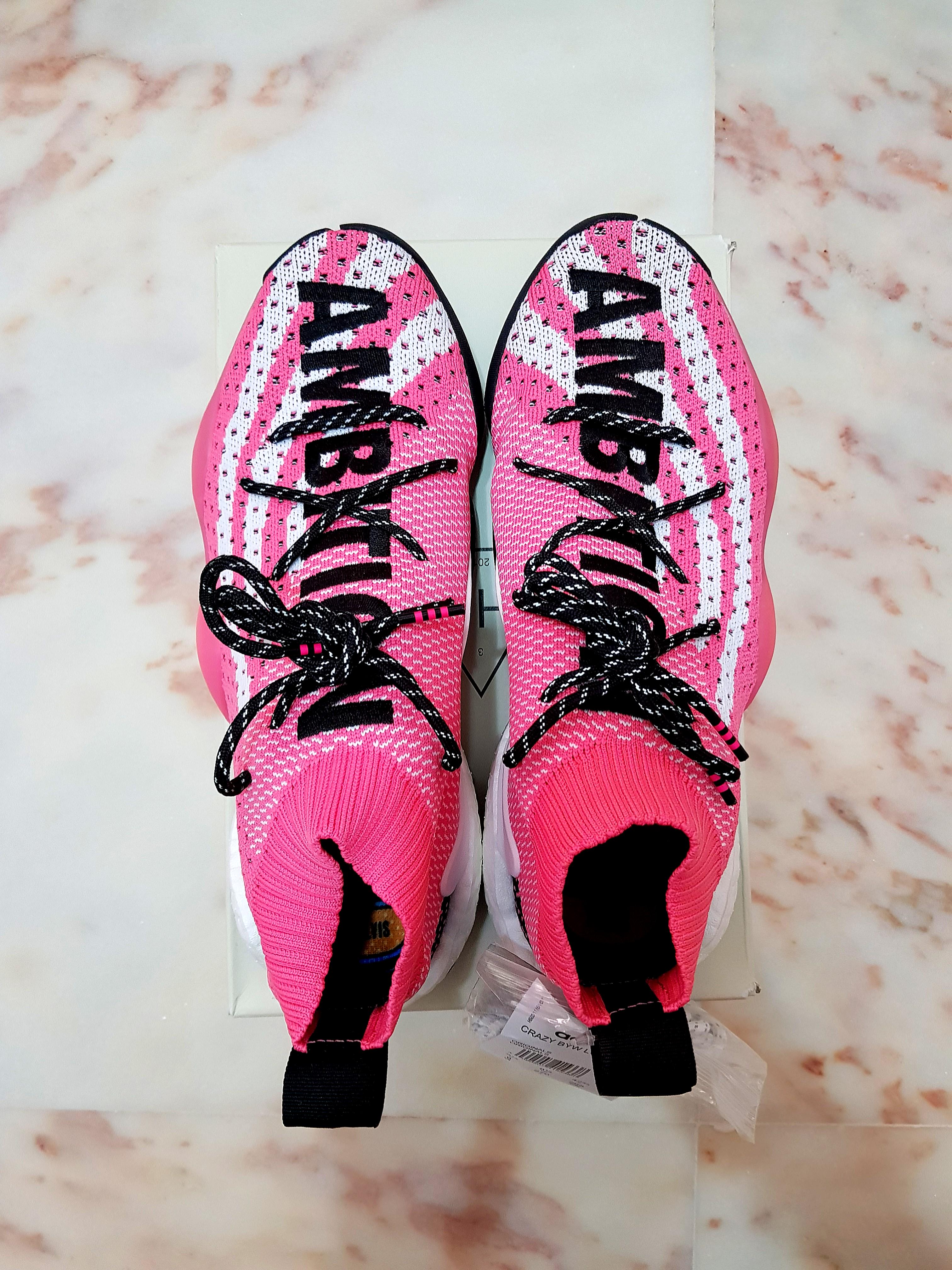 Adidas Crazy BYW LVL X Pharell Williams, Men's Fashion, Footwear, Sneakers  on Carousell