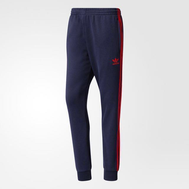 Adidas Originals Navy Red Trackpants