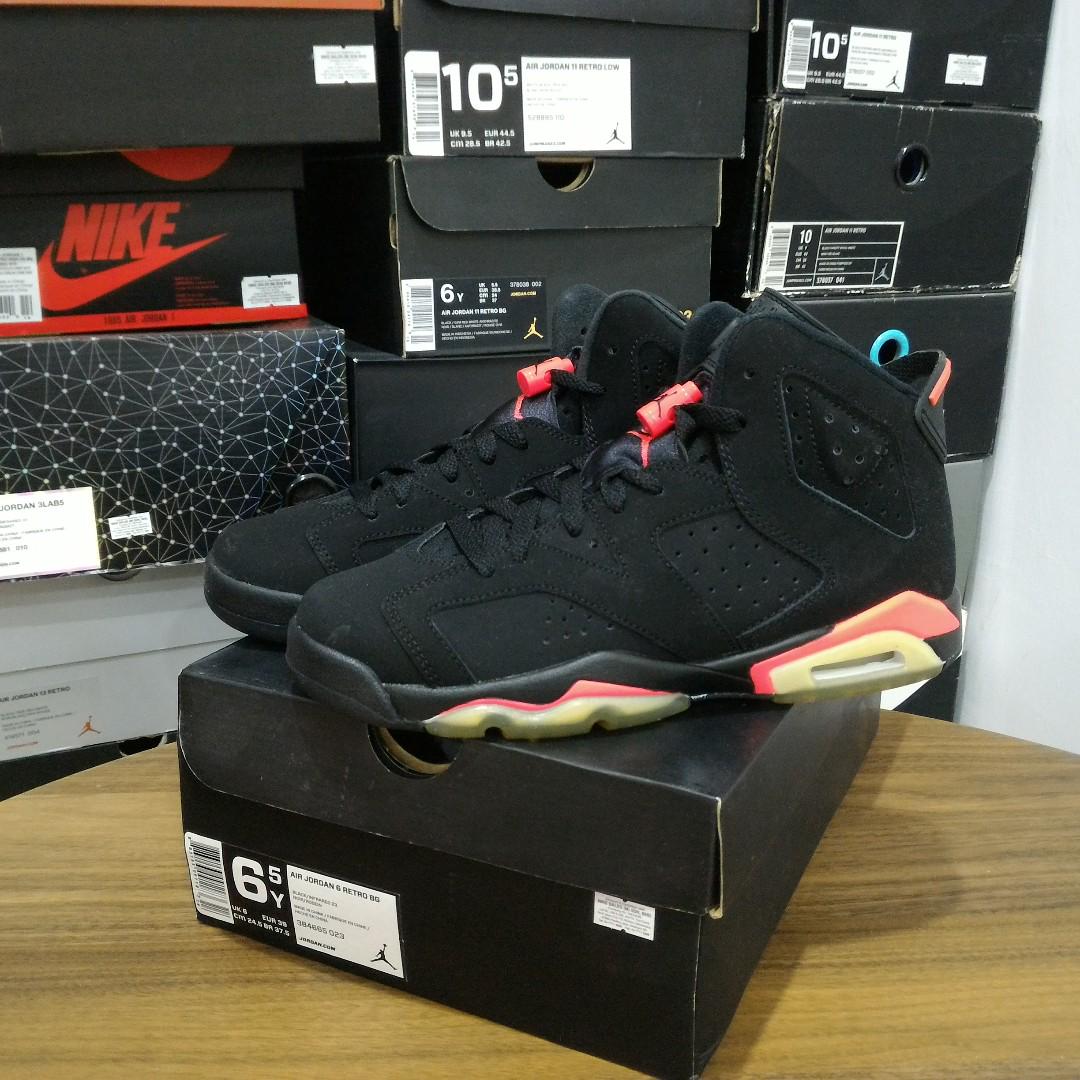 jordan 6 infrared box