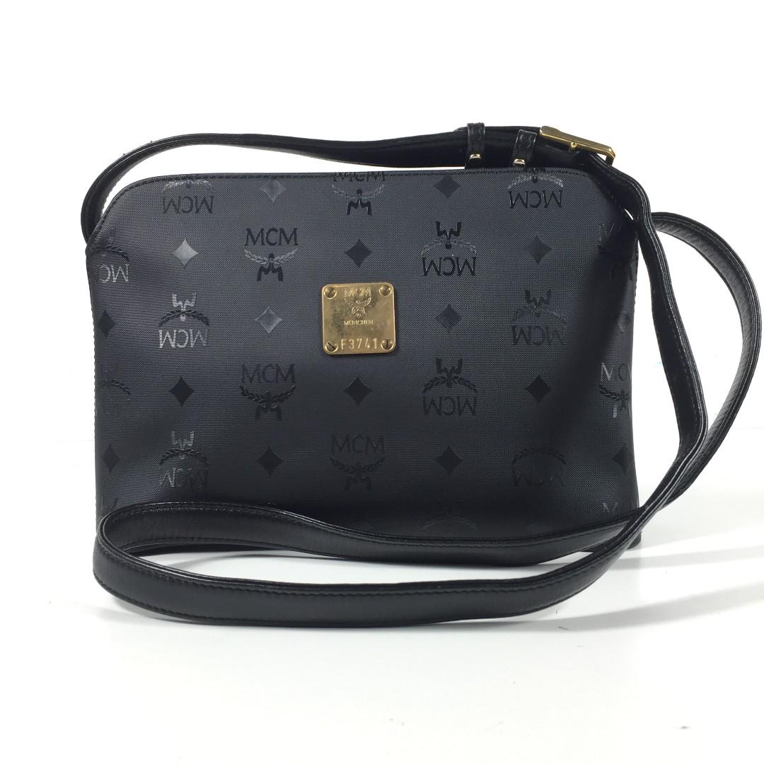 mcm mini sling bag
