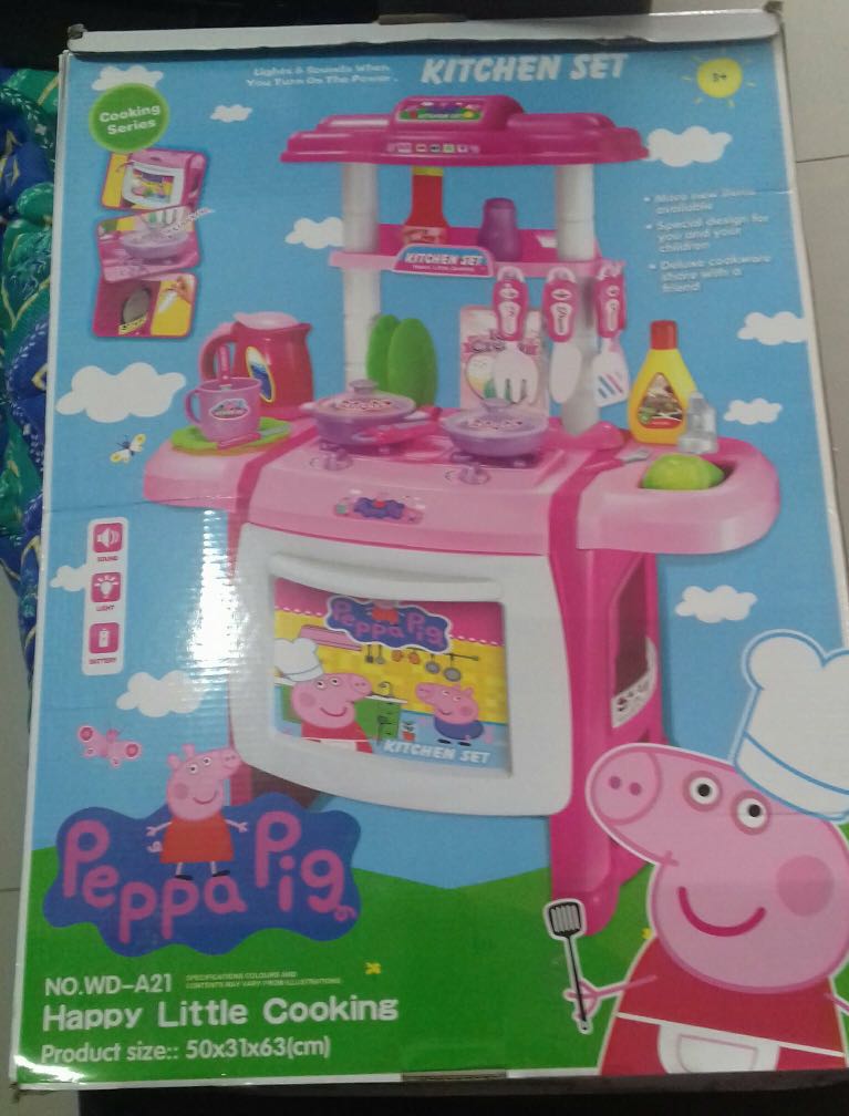 Peppa pig big kitchen set new arrivals