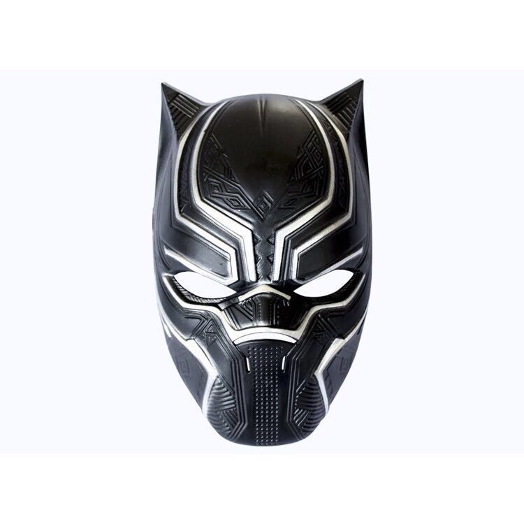 Black Panther Wakanda Mask Half Full Cover, Hobbies & Toys, Collectibles &  Memorabilia, Vintage Collectibles On Carousell