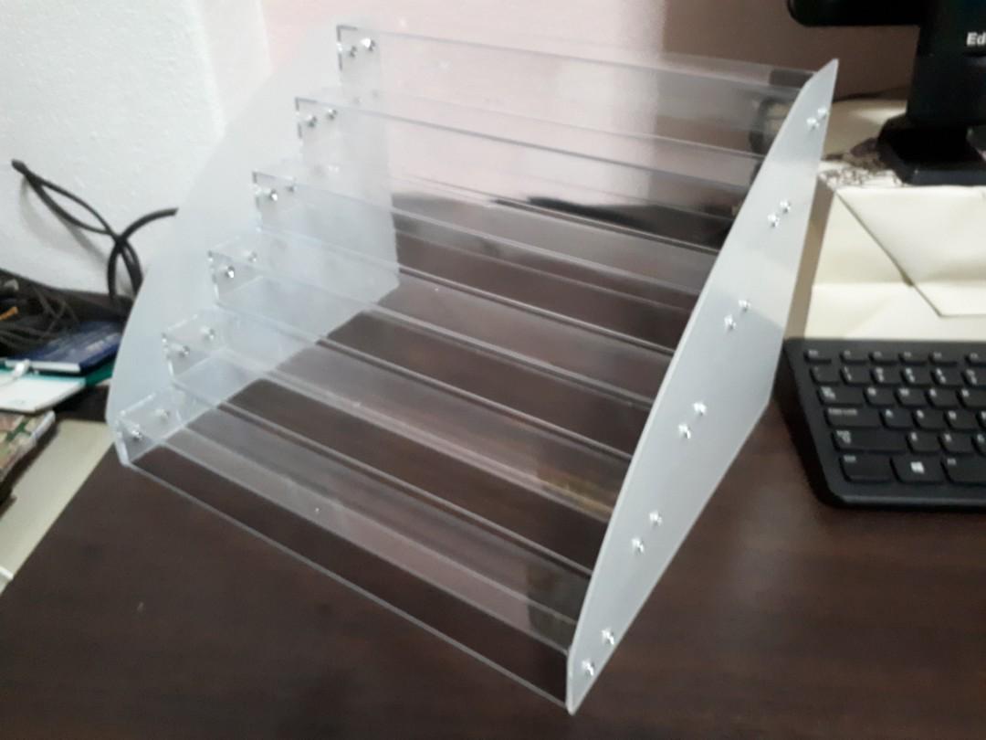 Brand New 6 Tier Acrylic Display Self Absembly Figures Not Brand New 6 Tier Acrylic Display Self