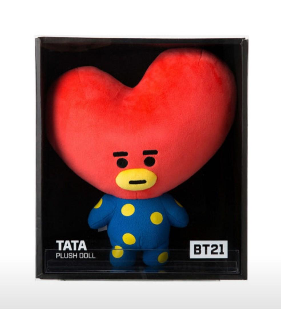 bt21 tata plush doll