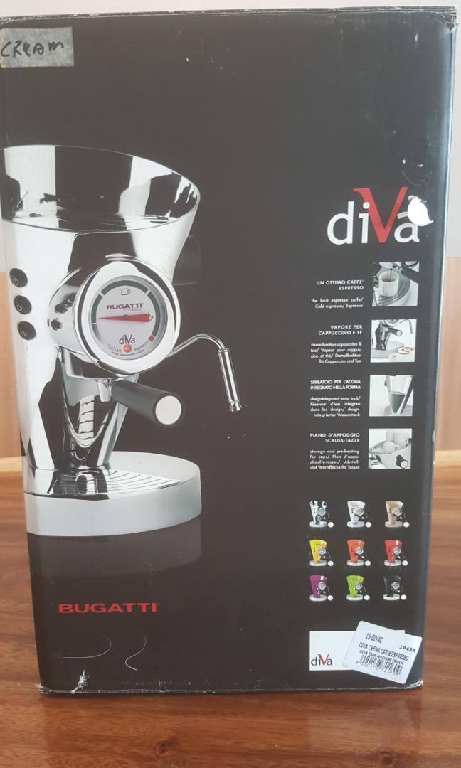 Bugatti Diva Coffee Machine Home Appliances Kitchenware On Carousell