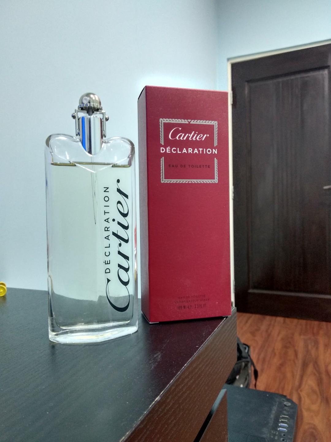 Cartier Declaration Perfume Original not Tester