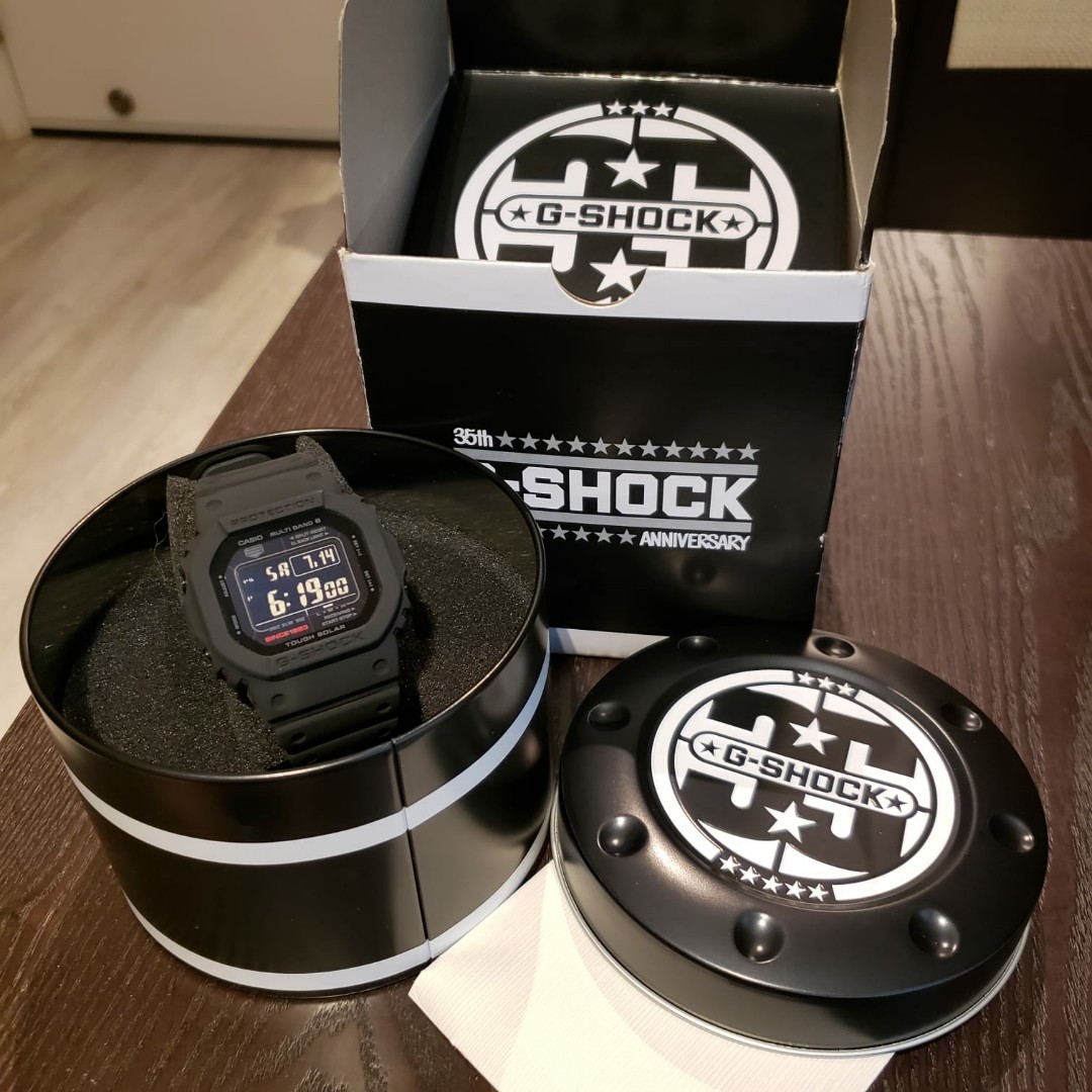 Casio G- Shock 35th Anniversary Big Bang Black Limited Edition GW 