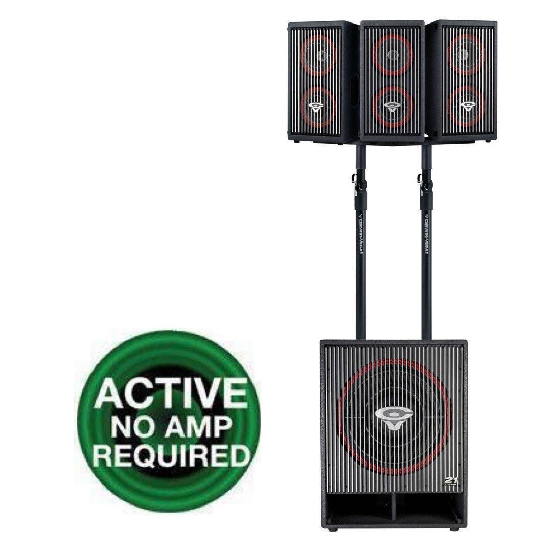 Cerwin-Vega 4,800 Watts Professional Active Speakers System