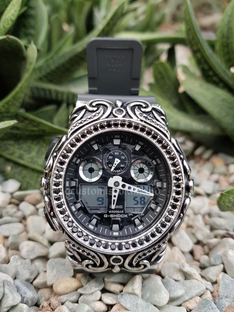 Cutomise Ga Series Engrave Pattern Design With Black Diamond On The Dial Totally Unique N Cool One Of A Kind Do Check Out Our Instrgram For More Video Of This Watch Gcustomise For More Detail Cutomise Ga Series Engrave Pattern Design With Black Diamond On The Dial Totally Unique N Cool One Of A Kind Do Check Out Our Instrgram For More Video Of This Watch Gcustomise For More Detail