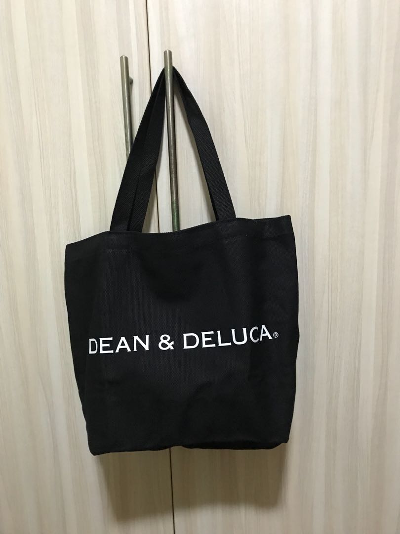 Dean and deluca canvas tote bag top