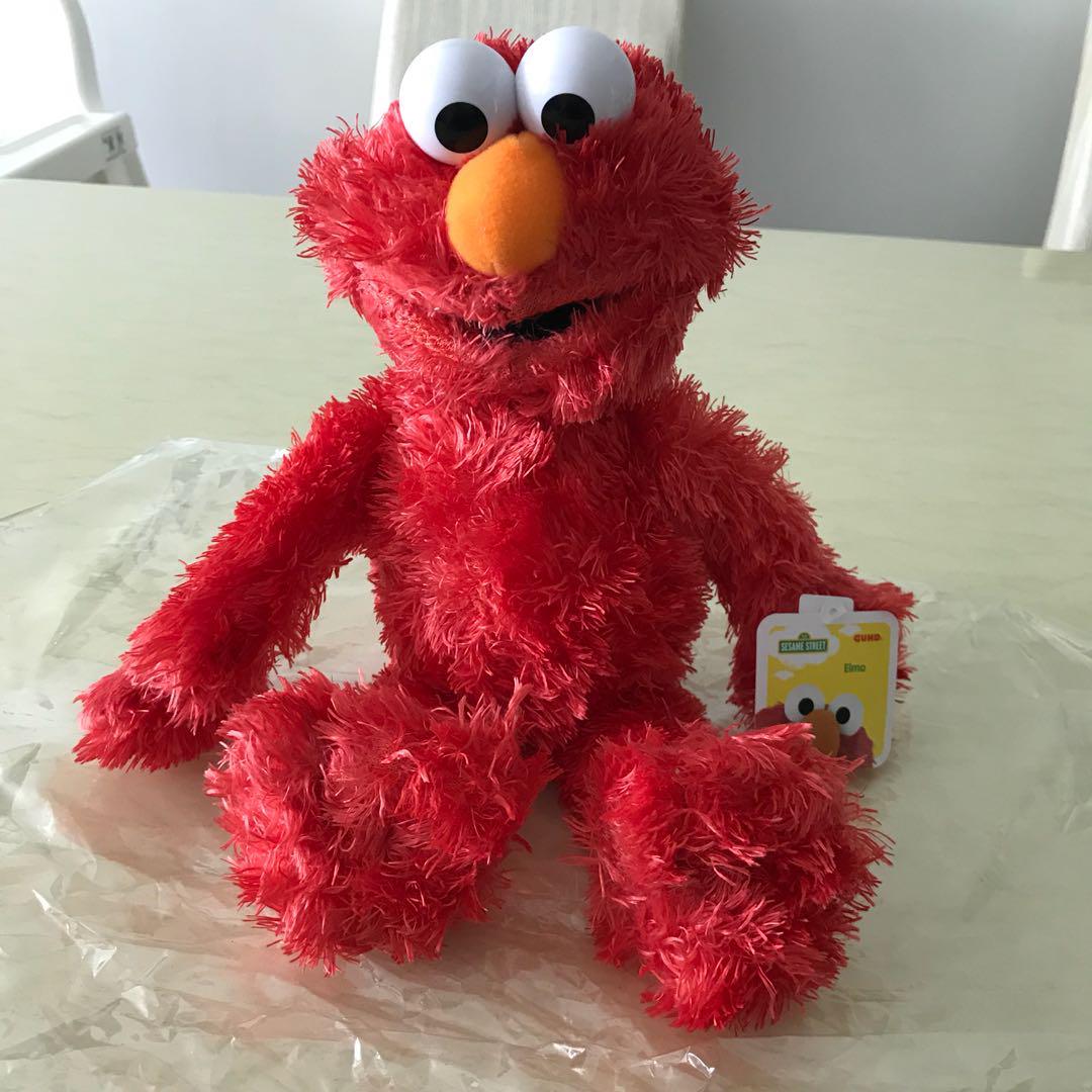 Elmo Soft Toy Toys Games Stuffed Toys On Carousell