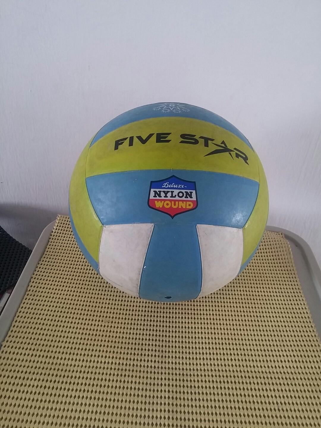 five equipment in volleyball