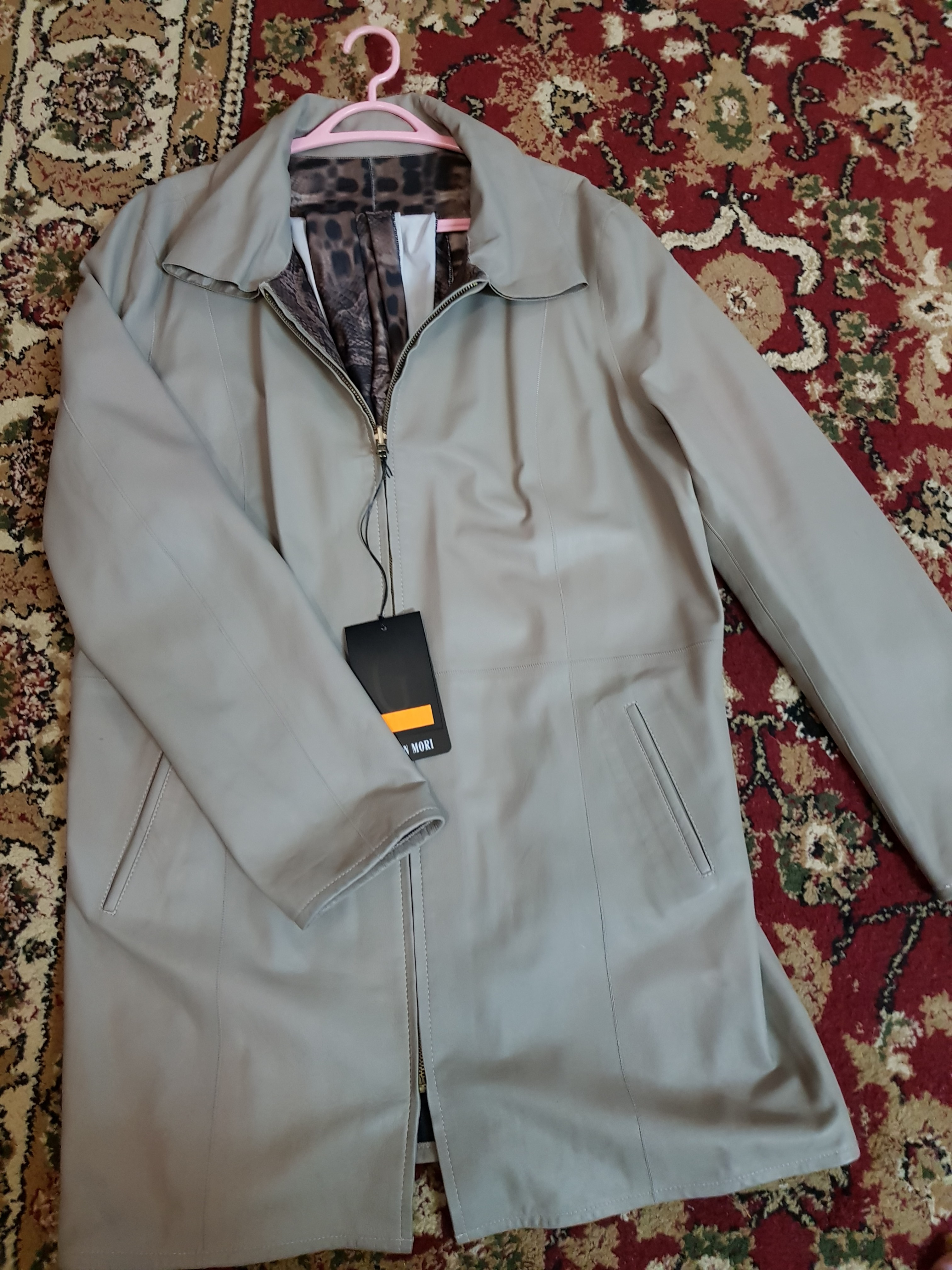 Gian mori deals leather jacket price