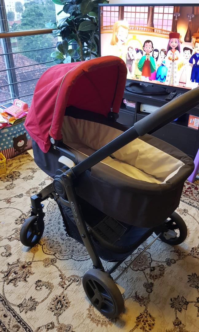 Poussette graco deals evo rose