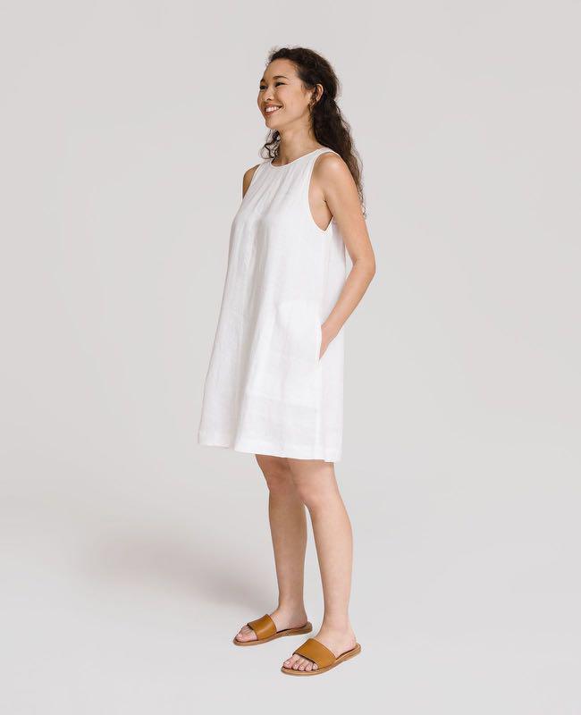 GRANA French Linen A line Dress