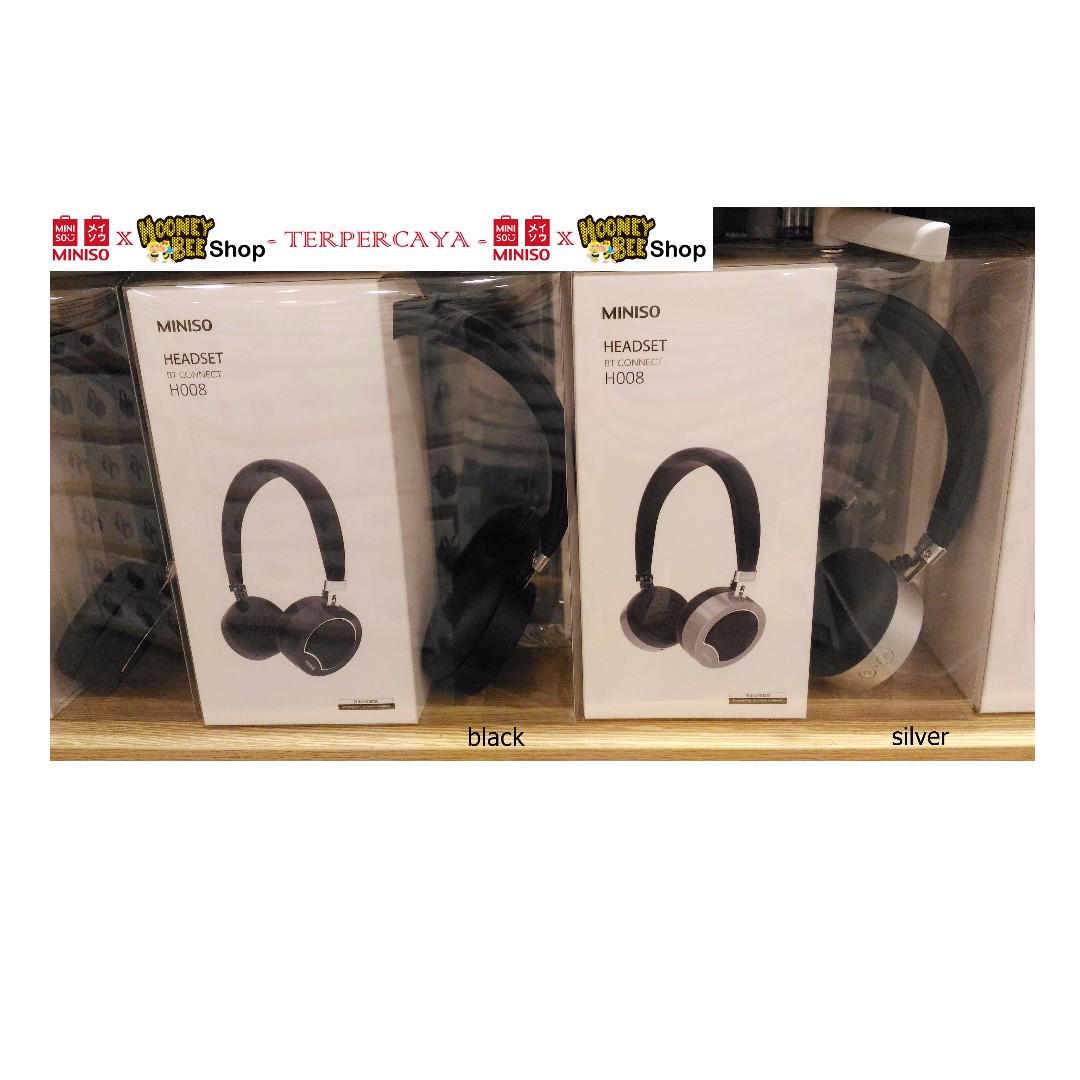 Headphone with Bluetooth Connect H008 Miniso Import, Musik ...