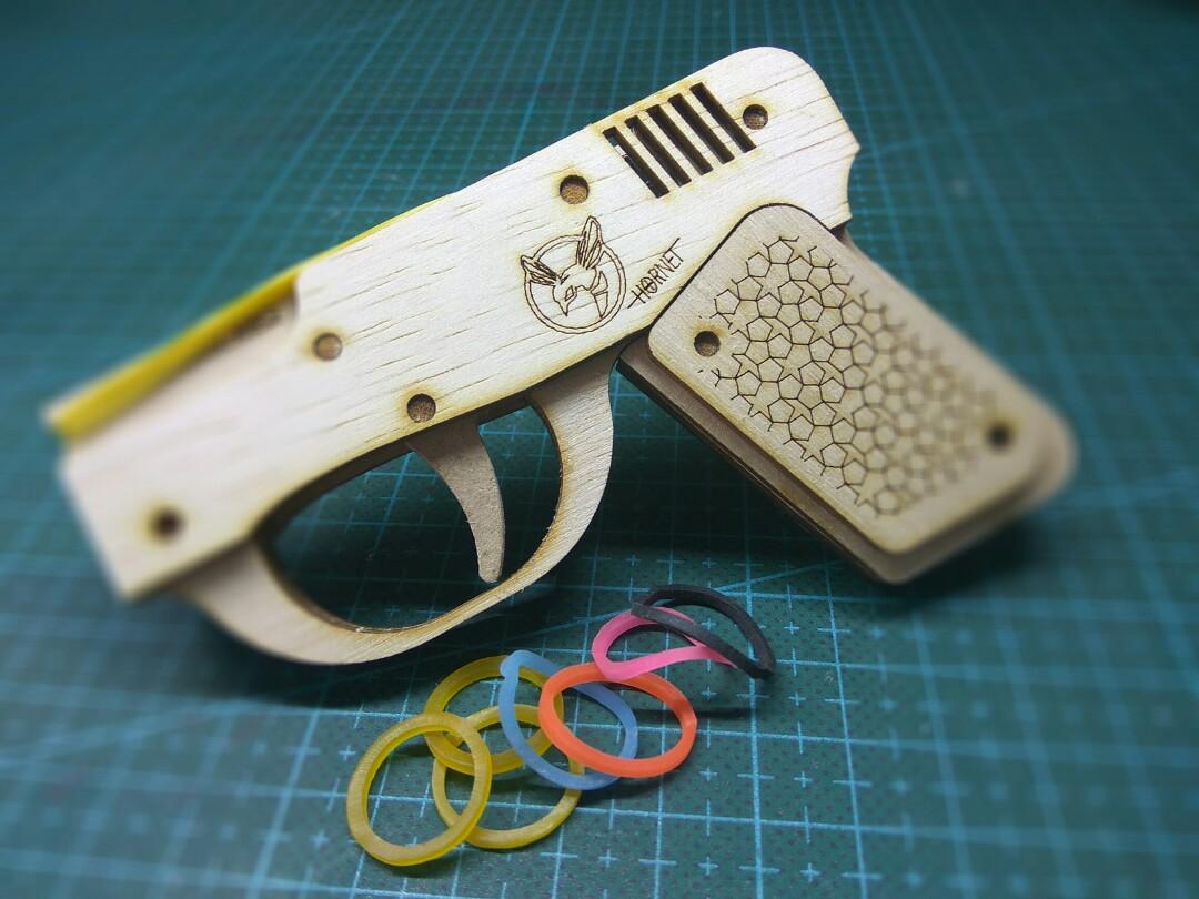 Rubber Band Gun, Hobbies & Toys, Toys & Games on Carousell