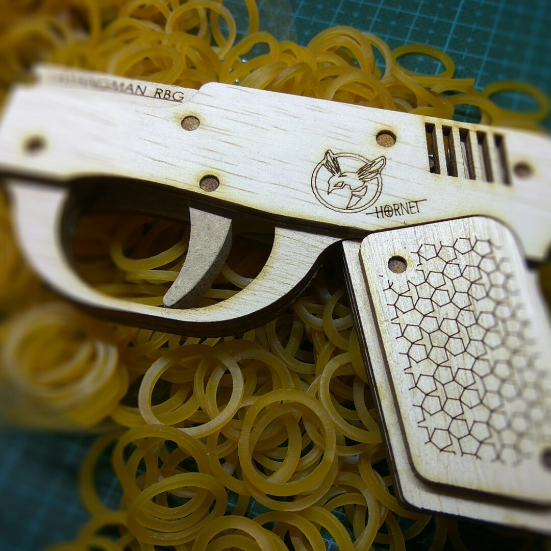 Rubber Band Gun, Hobbies & Toys, Toys & Games on Carousell