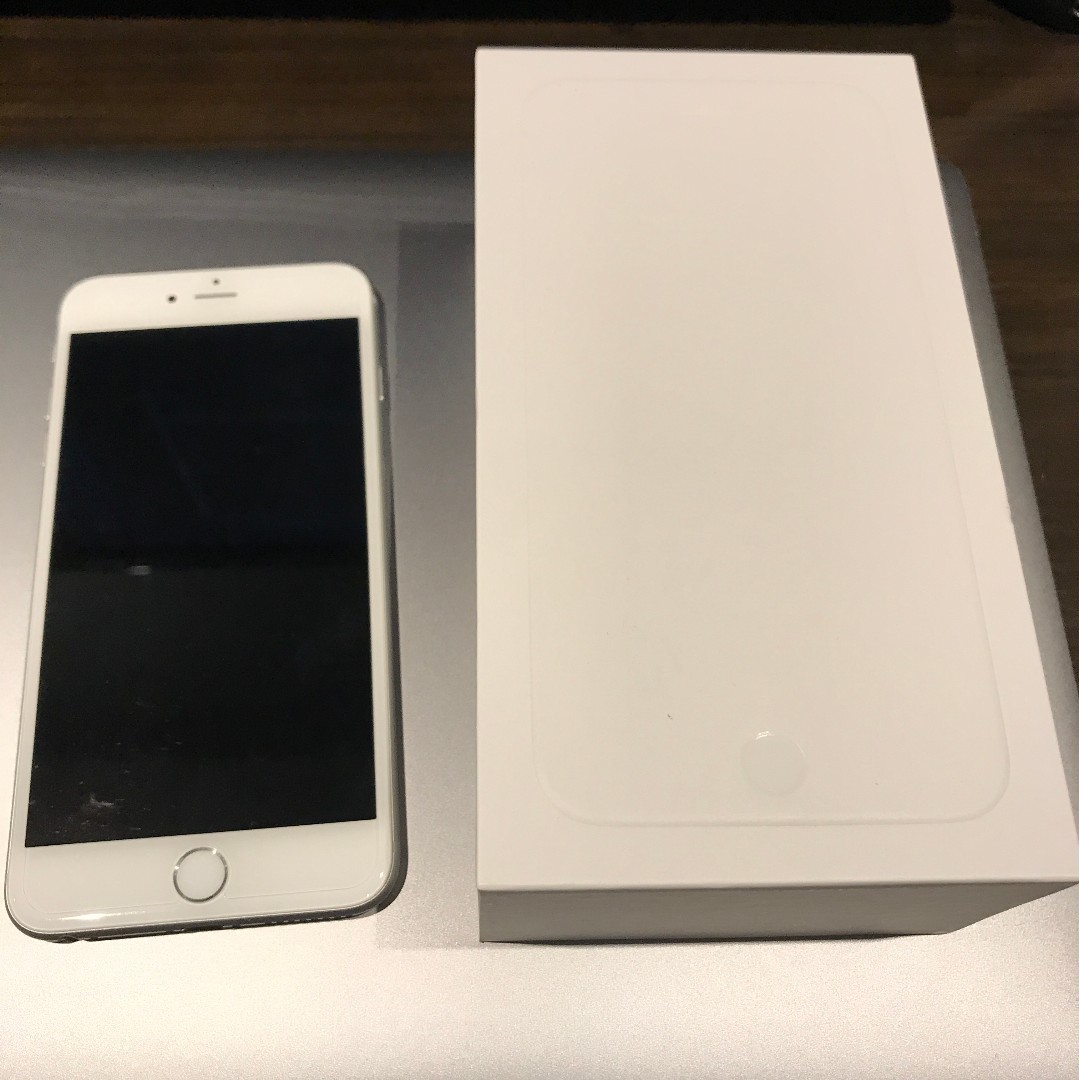 Iphone 6 Plus Silver 64gb With Box Mobile Phones Tablets Iphone Iphone 6 Series On Carousell