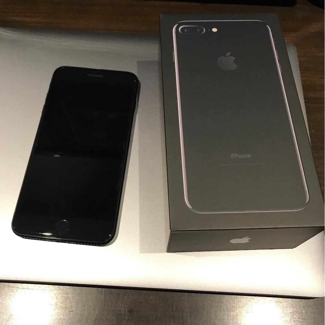 Iphone 7 Plus Jet Black 128gb With Box Mobile Phones Tablets Iphone Iphone 7 Series On Carousell
