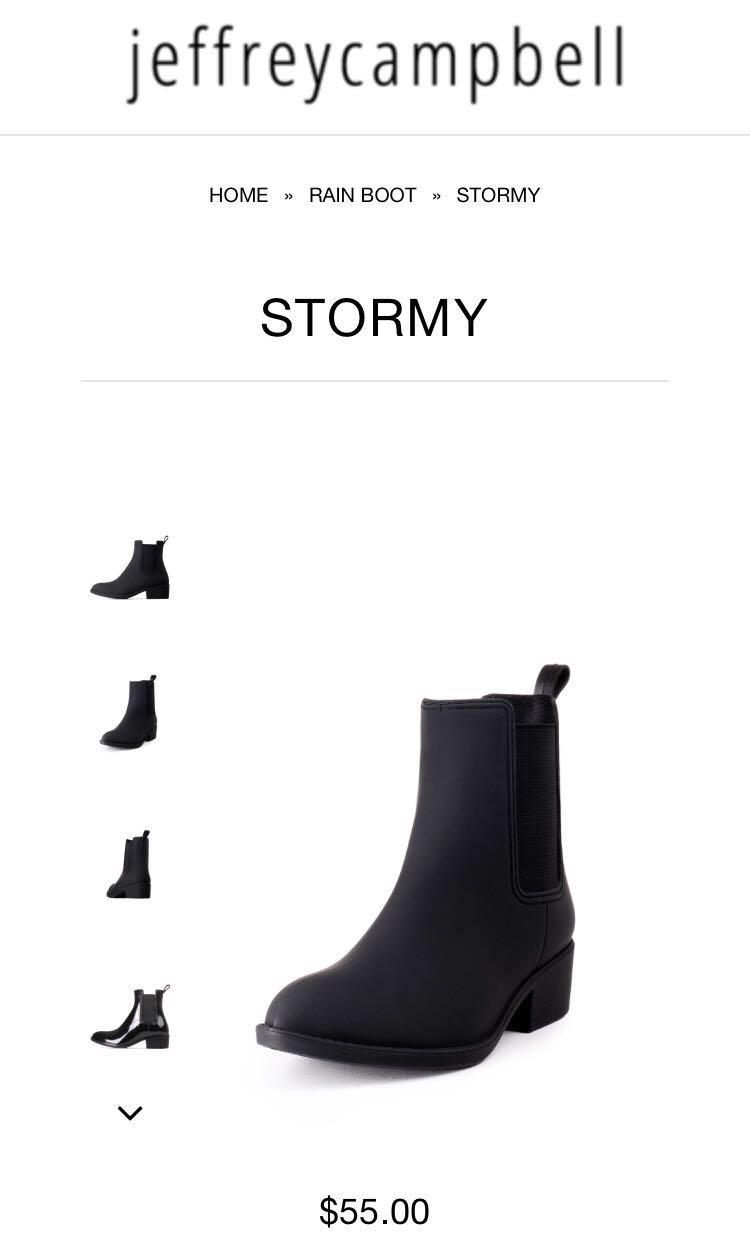 jeffrey campbell waterproof chelsea boot