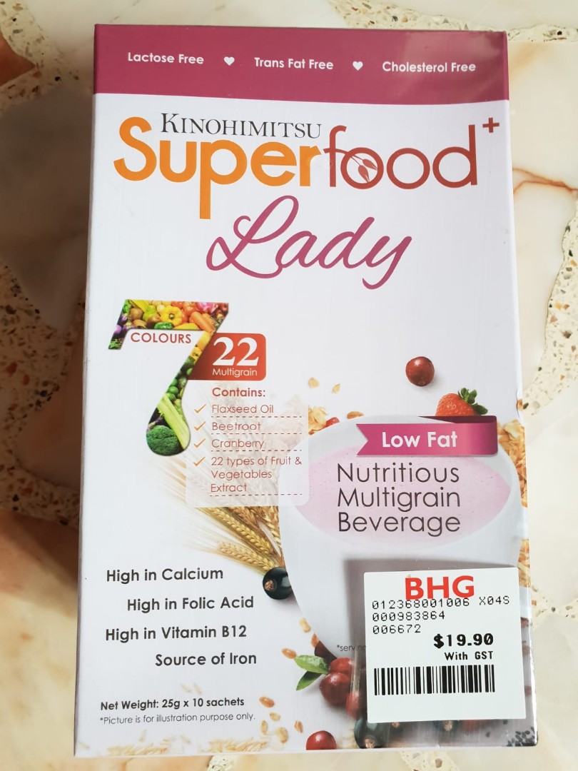 Kinohimitsu Superfood Lady Food Drinks Beverages On Carousell